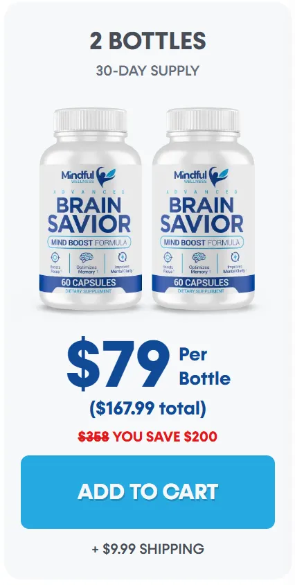 Brain Savior price 2 bottle